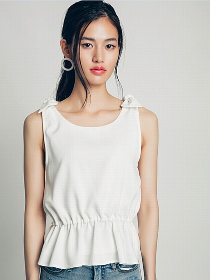 リボンTIEタンクトップ