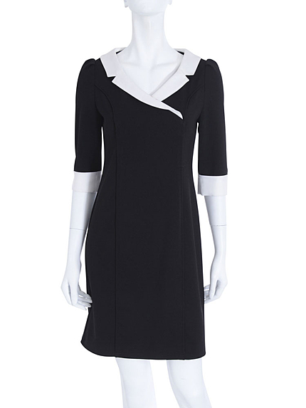 バイカラーローズボタン付きOP