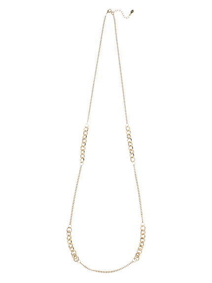 ポイントランダムパーツネックレス