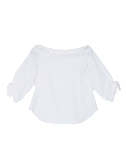 ARM TIEデコルテトップス