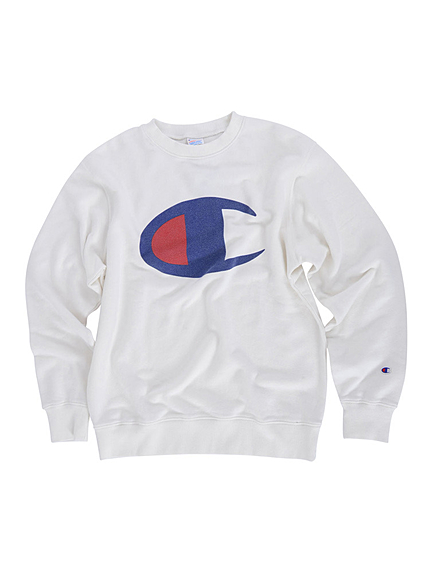 Champion Bigロゴスウェット