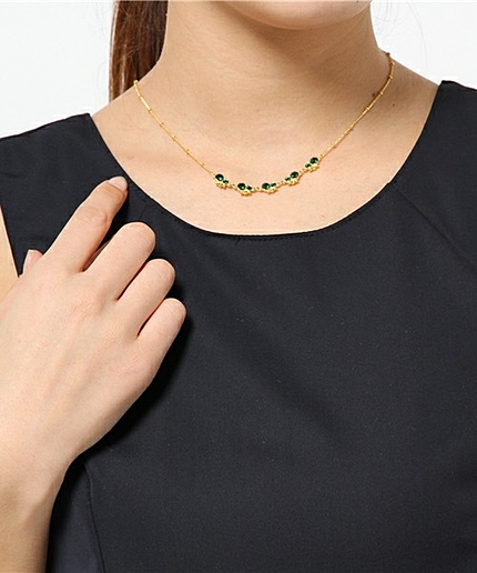 ＜closet story＞ミニビジュー ネックレス