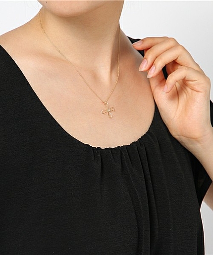 CS セン フラワー ネックレス