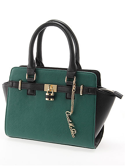 15.AW  キー付きバイカラー2WAY BAG