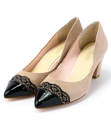 オデット エ オディール/O ストレートLIN PS55 パンプス#/0212▼ ◆