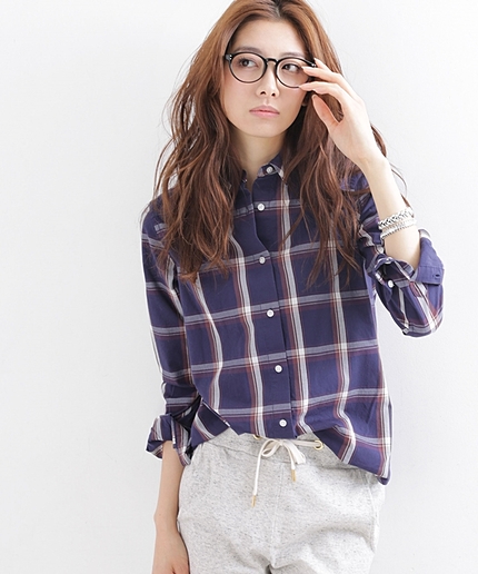 スタンダードチェックシャツ