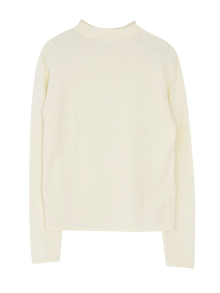 ベーシックハイネックニットTOPS