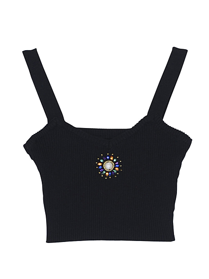 ビジューニットビスチェ