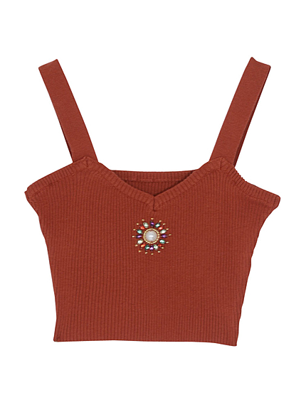 ビジューニットビスチェ