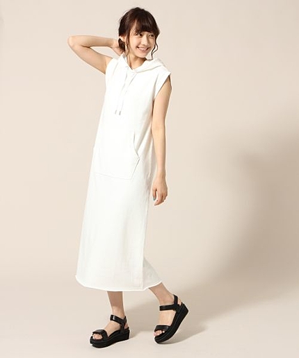 USAスウェットワンピース