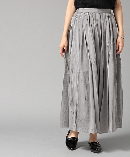 【ヒルナンデス!紹介アイテム】レーヨンギャザーマキシスカート2