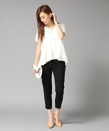 センタープレスイージートラウザー