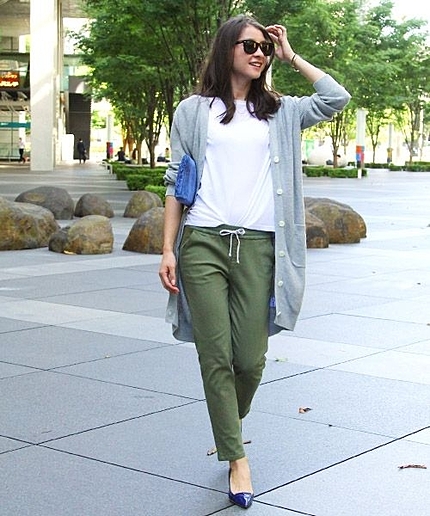 ミリタリーカラーパンツ