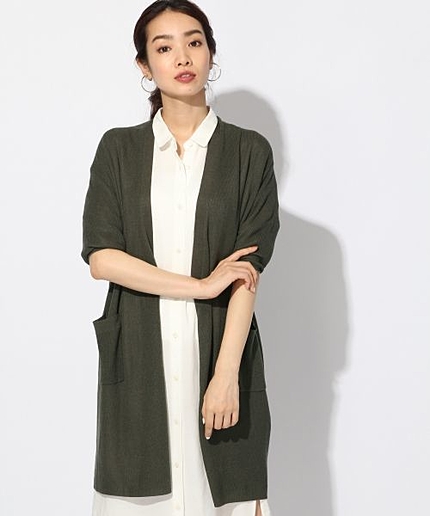 【デオドラント加工】１２ＧＣＲアゼポケキノウカーディガン