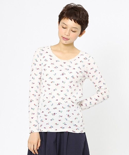 ガーゼベア天竺長袖プルオーバー