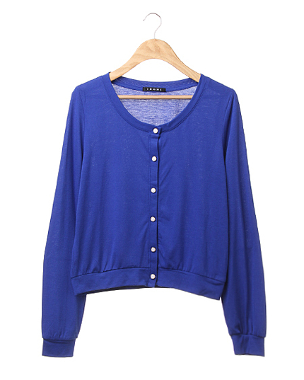 カットコンパクトカーディガン