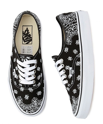 [ヴァンズ]VANS AUTHENTIC バンダナ スニーカー