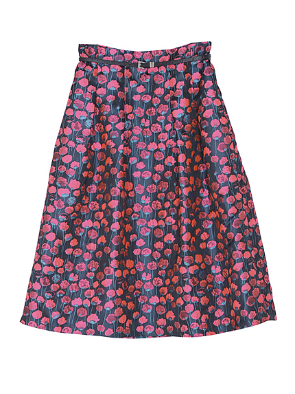 フラワーコクーンタックスカート