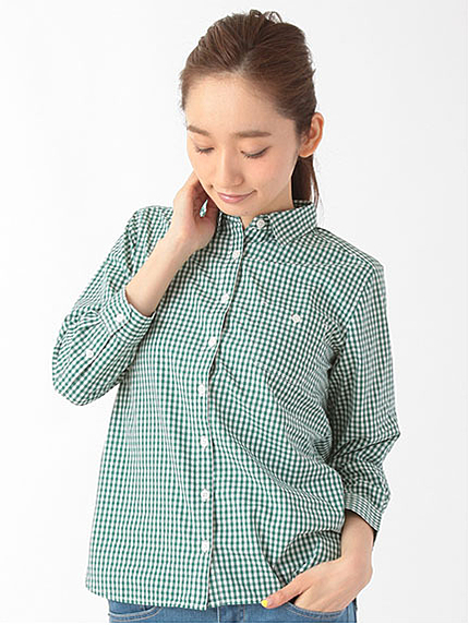 ブロードギンガムシャツ 1702904-22-18-11