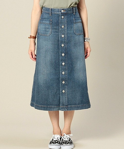 BY NO ONE ELSE デニムロングスカート