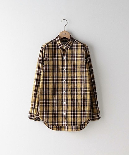 <Steven Alan>CHECK BOYS REGULAR SHIRT/シャツ