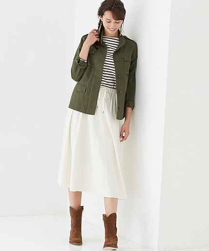 CF F/SUEDE キリカエFRAスカート