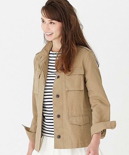 CB 40/-ダブルクロス ピーチ M65 ブルゾン