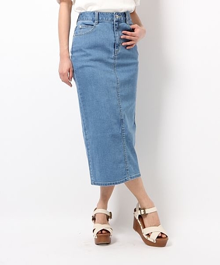 デニムロングスカート / Heather be