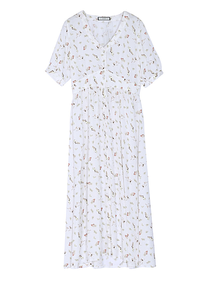 JAPANESE柄ガウン