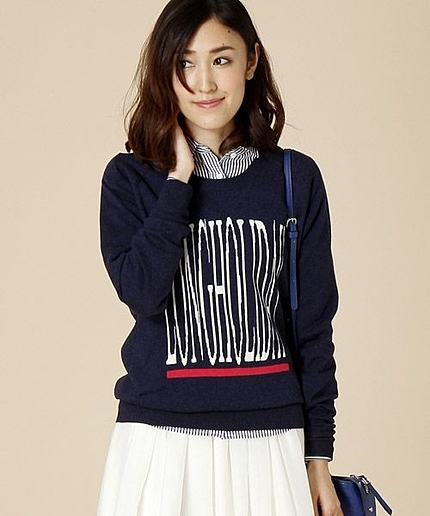 【VENERTA】14G LONGHOLIDAYニット