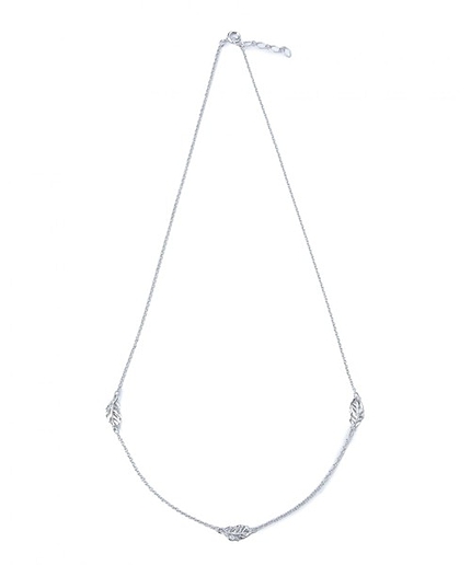 BY メタルリーフ ヒネリネックレス