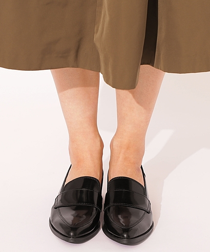 レザーローファー/L