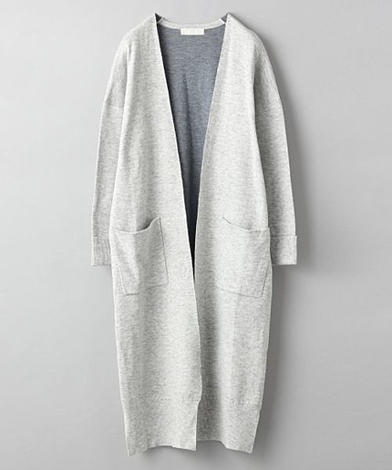 【先行予約】Wフェイスロングカーディガン