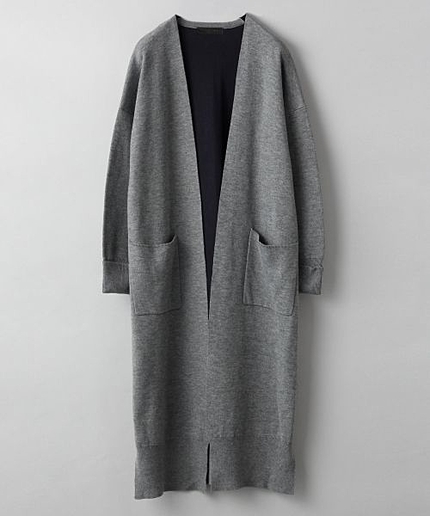 【通常販売スタート】Wフェイスロングカーディガン