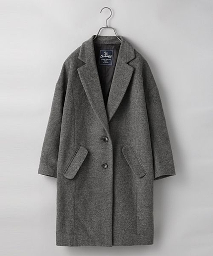 【先行予約】アンゴラカシミヤBIGチェスタ−