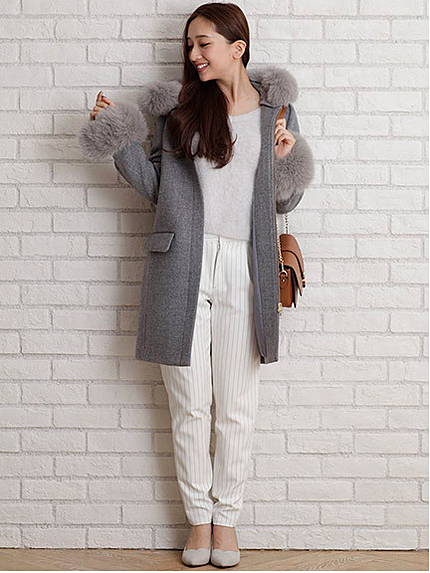 フードファー付5WAYコート