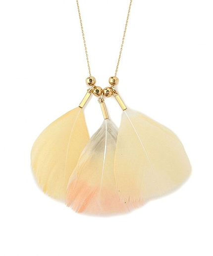 サンク オクトーブル/5 OCTOBRE フェザーネックレス