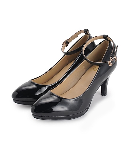 アンクレットストラップパンプス