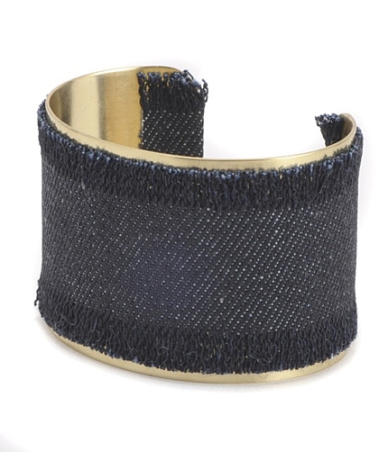 デニム巻きバングル
