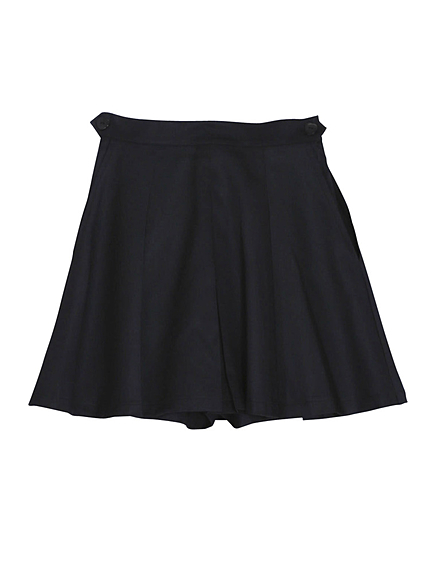 ハートプリーツキュロット