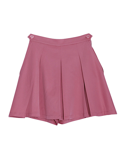 ハートプリーツキュロット