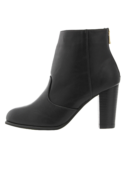 【GDS】 バックジップシンプルショートブーツ