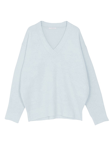 Vネックボリュームプルオーバー【2015秋新作】