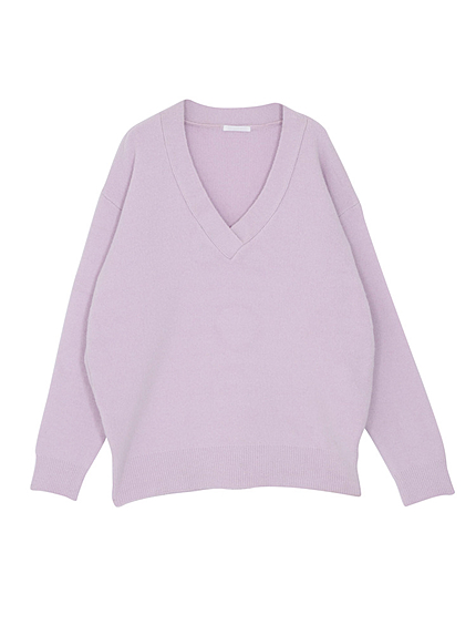Vネックボリュームプルオーバー【2015秋新作】