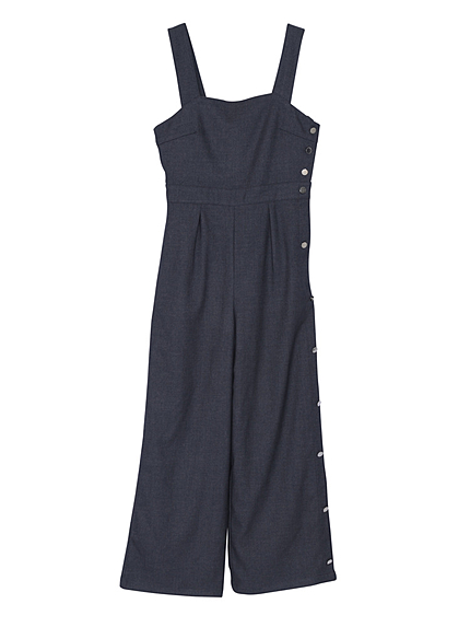 サイドボタンコンビネゾン【2015秋新作】