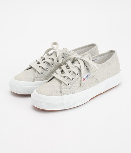 【SUPERGA】リネンキャンバススニーカー