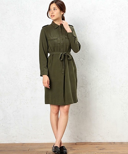 CB TEN ミリタリー ワンピース