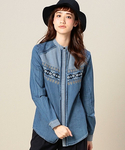 BY conditions apply デニムシャツо