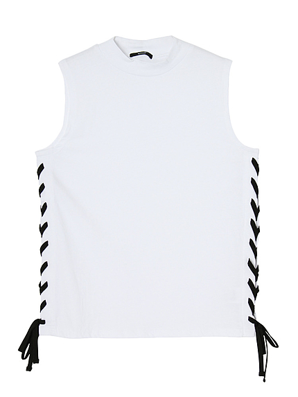 SIDEレースアップタンクトップ