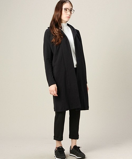 BY ソフトウラケフードガウン